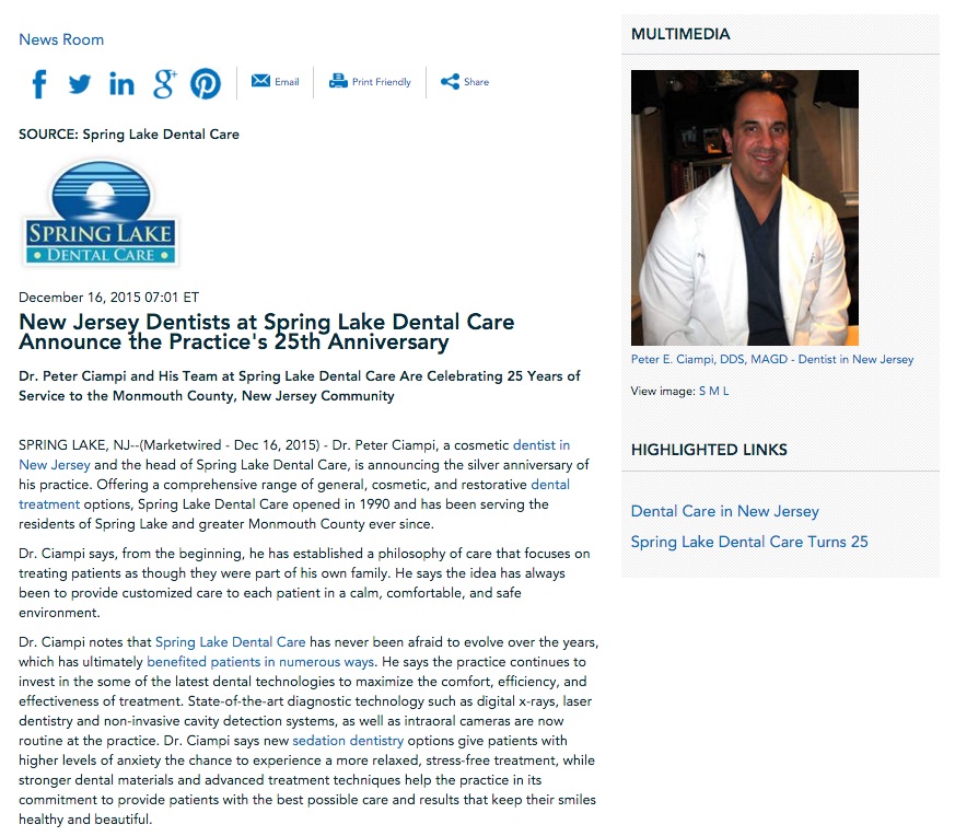 spring lake,dental care,dentists,monmouth county,new jersey,dr peter ciampi,cosmetic dentistry